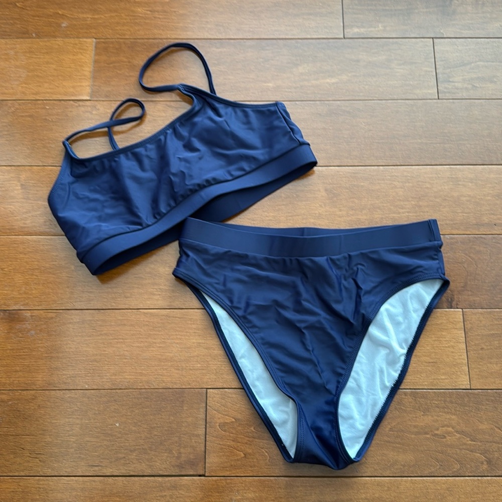 2 piece suit- navy